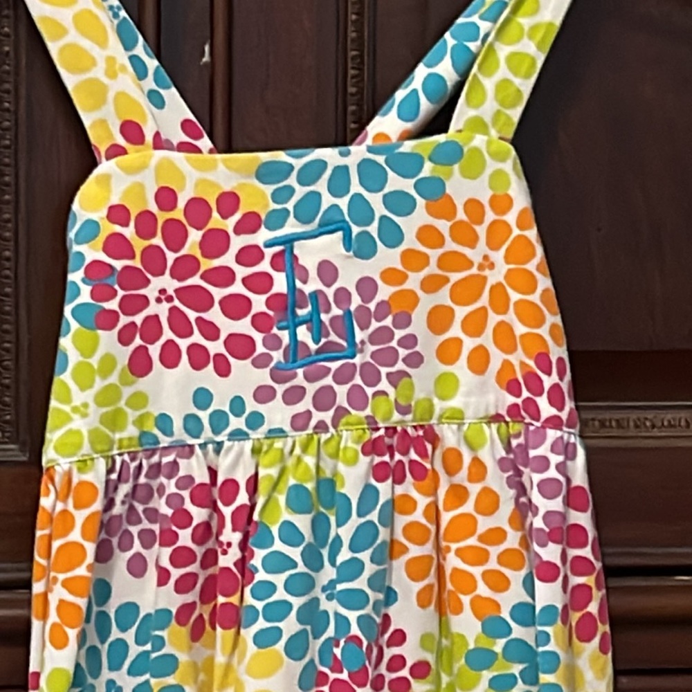 Girls’ Kelly’s Kids Casual Dress with E monogram Size 7-8 - Picture 2 of 3